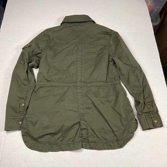 Marrakech Womens Anorak Jacket Green Zip Up Casual Soft Shell Utility Pockets XS - Picture 7 of 11